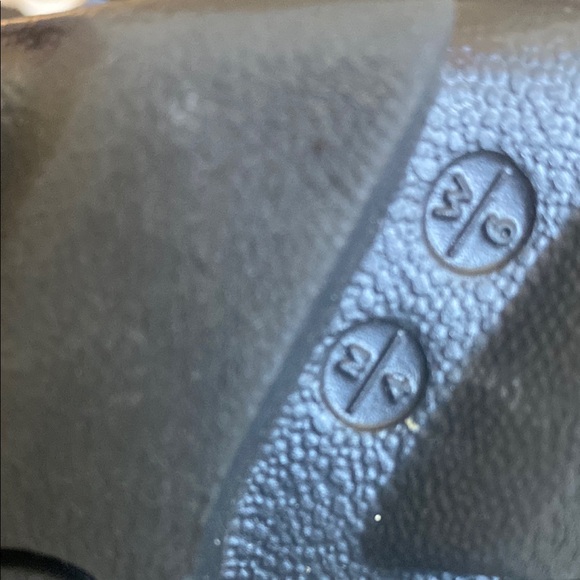 CROCS Post Malone Black and Blue Sandals with Pivoting Heel Strap - Picture 5 of 5